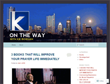Tablet Screenshot of kiebowman.com